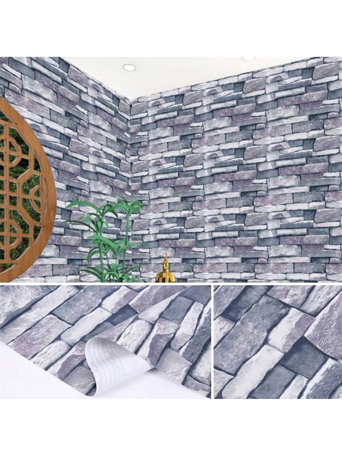 𝟑𝐃 𝐖𝐚𝐥𝐥 𝐅𝐨𝐦𝐢𝐜 𝐒𝐡𝐞𝐞𝐭 𝐆𝐫𝐞𝐲 𝐂𝐨𝐥𝐨𝐫