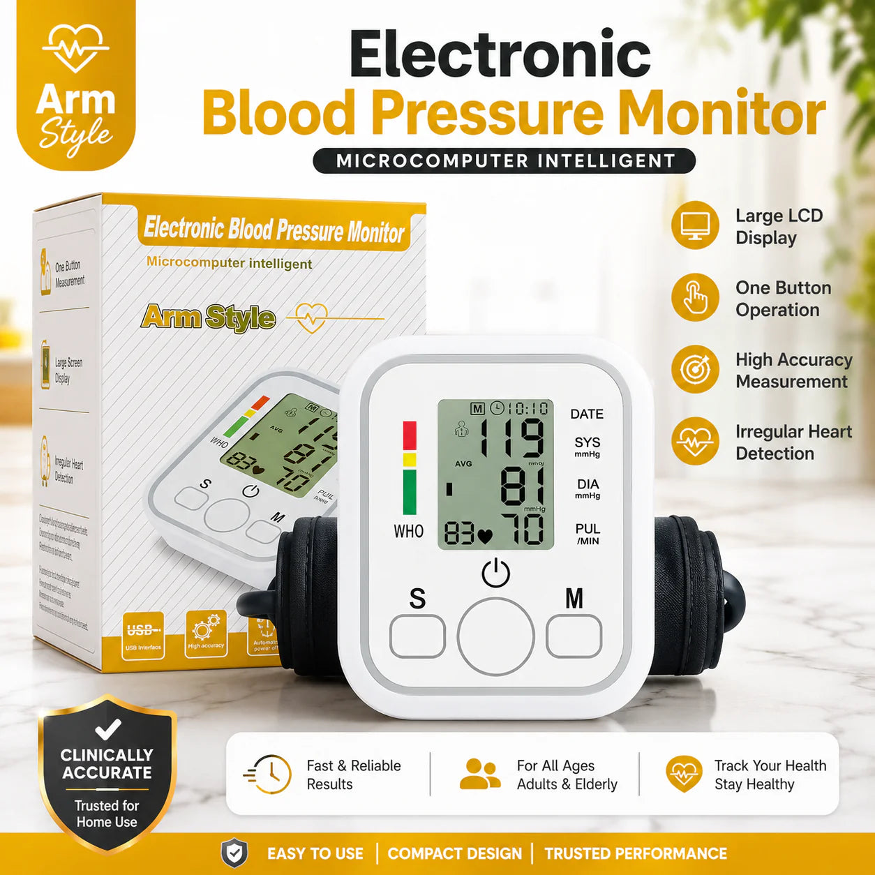 Digital Blood Pressure Machine