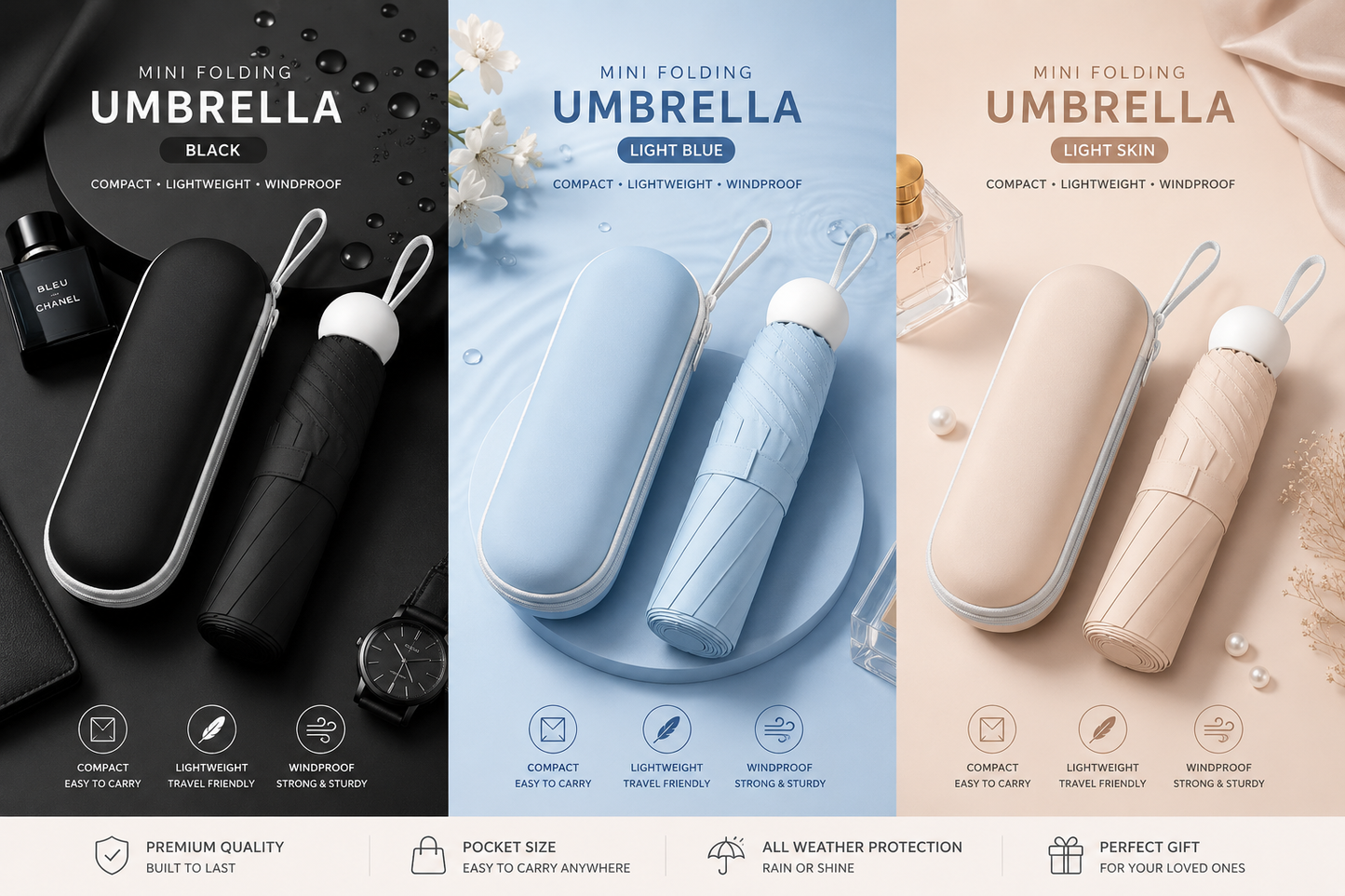 𝐌𝐢𝐧𝐢 𝐅𝐨𝐥𝐝𝐚𝐛𝐥𝐞 𝐂𝐚𝐩𝐬𝐮𝐥𝐞 𝐔𝐦𝐛𝐫𝐞𝐥𝐥𝐚 + 𝐅𝐫𝐞𝐞 𝐃𝐞𝐥𝐢𝐯𝐞𝐫𝐲